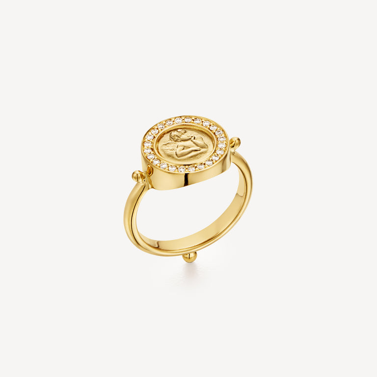 18K Angel Ring