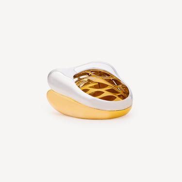 Marcia Ring in White and Yellow Gold