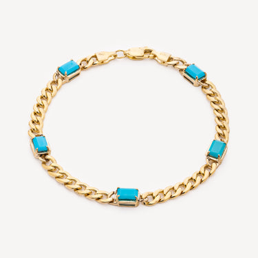 Bracelet Turquoise Cuban