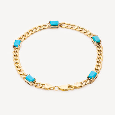 Bracelet Turquoise Cuban