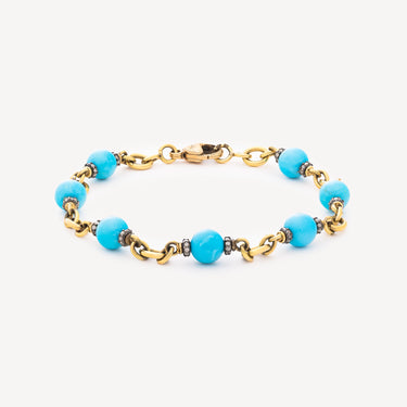 Bracelet Turquoise Ball Diamant