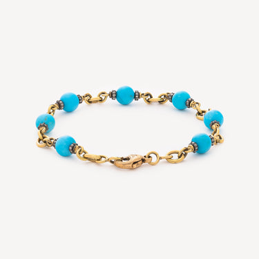 Bracelet Turquoise Ball Diamant