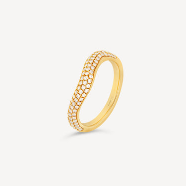 Bague Eclat Sertie Or et Diamants