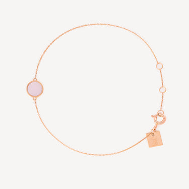 Bracelet Mini Ever Pink Mop Disc Or Rose