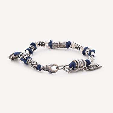 Bracelet Jacob Argent Marine