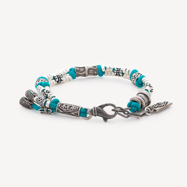 Bracelet Jacob Argent Turquoise