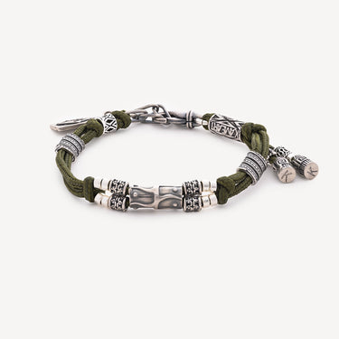 Bracelet Simha Argent Kaki