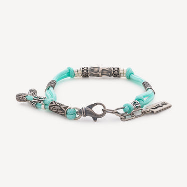 Bracelet Simha Silver Green Ice