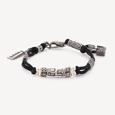 Bracelet Simha Argent Noir