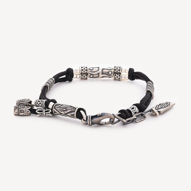 Bracelet Simha Argent Noir