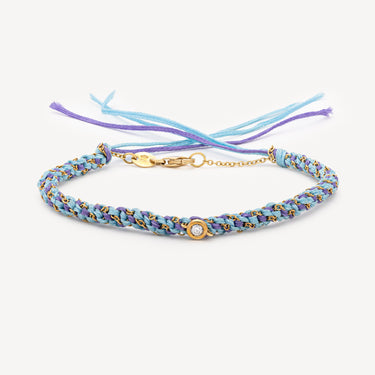 Na Gioia Diamonds Violet Blue Bracelet