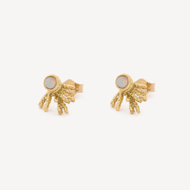 Opal Stud Earrings