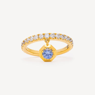 Bague Pocketful Of Gems Sapphire Drop Or Jaune