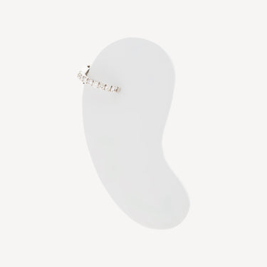 Ear Cuff Or Blanc Diamant