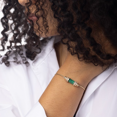 Bracelet City Glitz Malachite