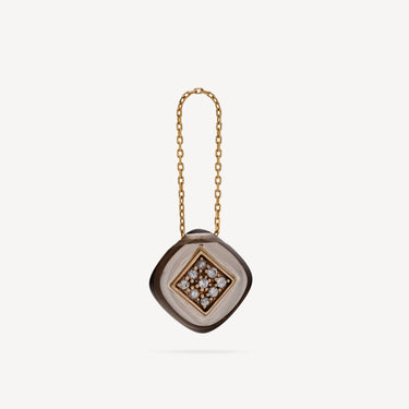 Smoky Quartz Topaz Pendant