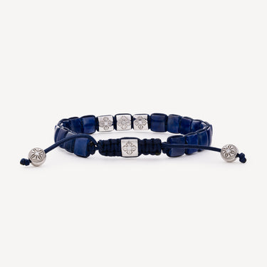 6mm Lock Blue Sapphire Bracelet