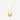 Collier Five Diamonds Moon Crescent