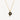 Yellow Gold Cross and Eye Necklace