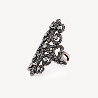 Bague Sissi Diamants Noirs