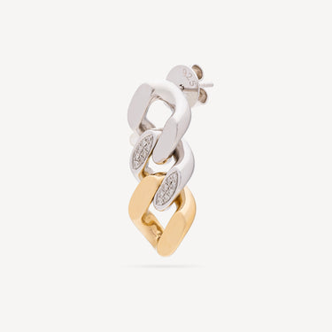 Boucle d’Oreille Link Or Jaune