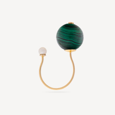Bague Malachite Piercing