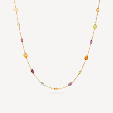Collier Or Jaune Multiforme Multicolore