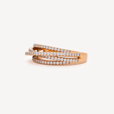 Bague Meli Melo Or Rose