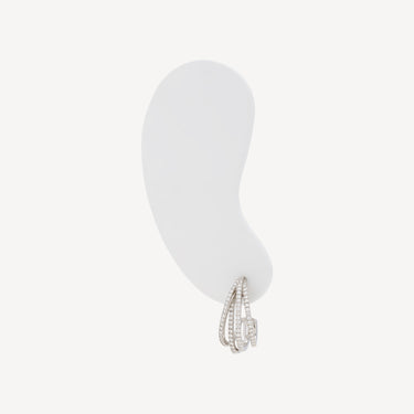 Boucles d’Oreilles Meli Melo Or Blanc