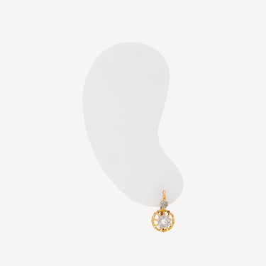 Boucles d’Oreilles Dormeuses Or Jaune