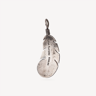 Pendentif Plume Argent