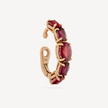 Ear Cuff Or Rose Rubis Maison H