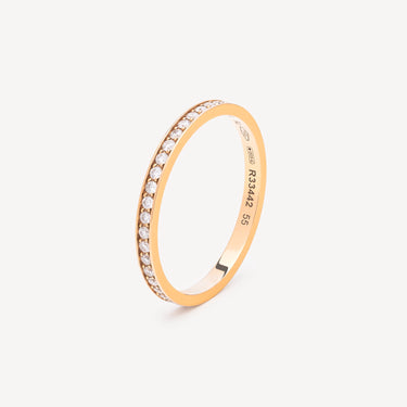 Bague Berbère Or rose et Diamant