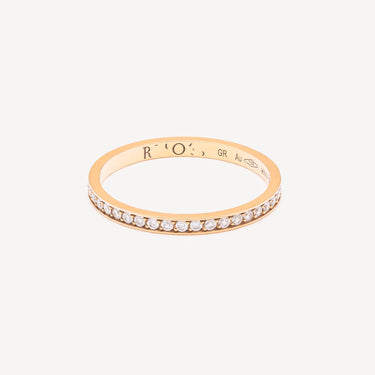 Bague Berbère Or rose et Diamant