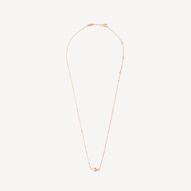 Collier Celest PM Or rose et Diamant