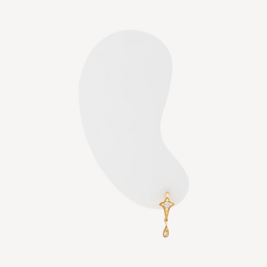 Boucles d'Oreilles Lily Flowers Or jaune