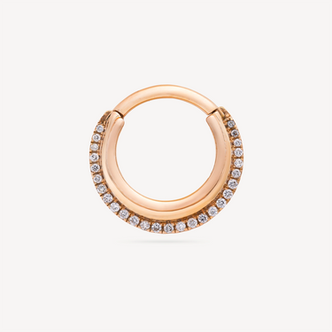 Piercing Créole Dhara Or et Diamant
