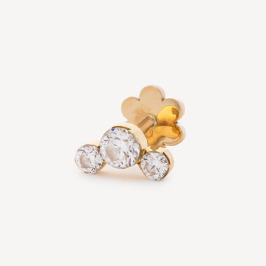 Piercing Stud Trio Invisible