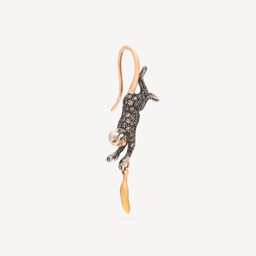 Boucle d'Oreille Monkey Banana