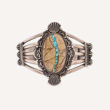 Bracelet Jonc Navajo Turquoise
