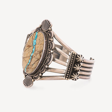 Bracelet Jonc Navajo Turquoise