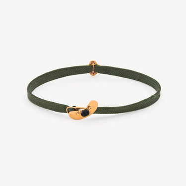 Bracelet One Line Flower Rubis