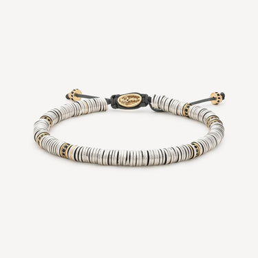 Bracelet Nuggets Or jaune et Or blanc