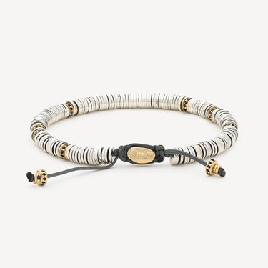 Bracelet Nuggets Or jaune et Or blanc