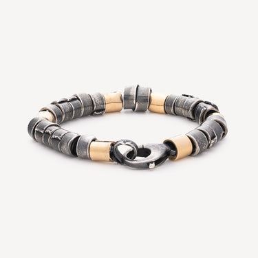 Bracelet Maillons Or et Argent