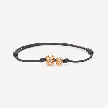 Bracelet Double Orb Or