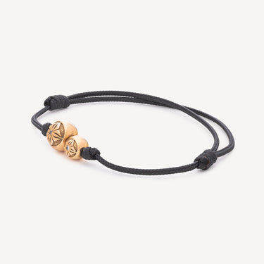 Bracelet Double Orb Or