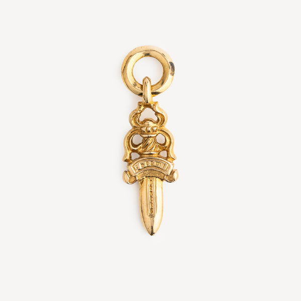 Gold Chrome Hearts Dagger Pendant – MAD LORDS - Main Image