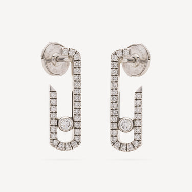 Boucles d’Oreille Move Or Diamants