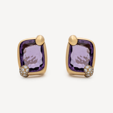 Boucles d’Oreille Ritratto Améthyste